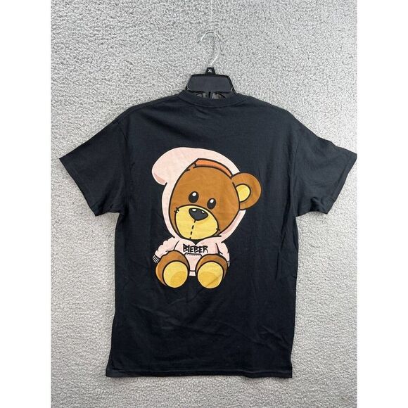 Urban Outfitters Justin Bieber UO Exclusive Teddy Bear Tee Size Medium - Picture 1 of 4